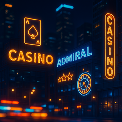Admiral Casino Bonus - 100% do €500 + 50 Free Spins